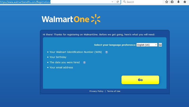 walmartone login and registration