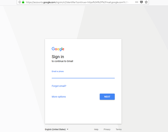 Gmail Sign In - Google account login